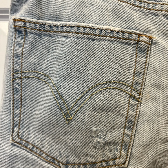 Levi’s Denim Mini Skirt / Size 26 - Picture 7 of 7